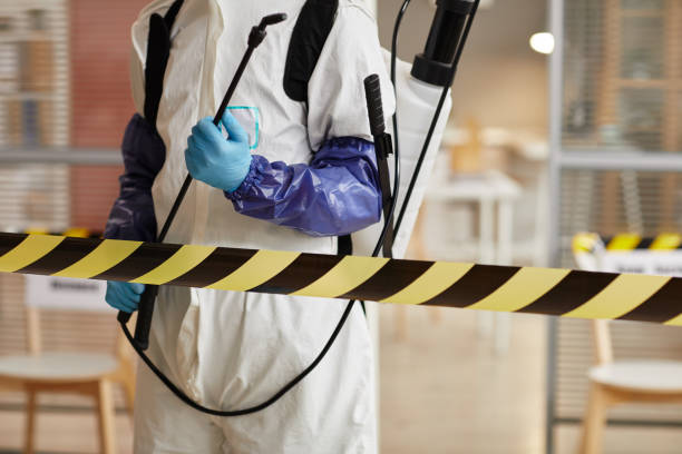Professional Biohazard Cleanup technician working in South Wellfleet, MA